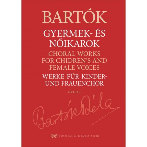 Choral Works : For Children's and Female Voices