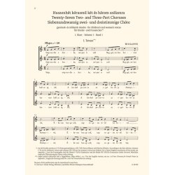 Choral Works : For Children's and Female Voices