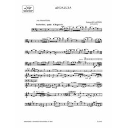 Andaluza : for violoncello and piano