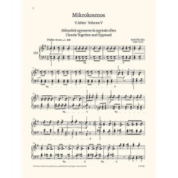 Mikrokosmos for piano Volume 5-6, BB 105 : Urtext (1932-1939)