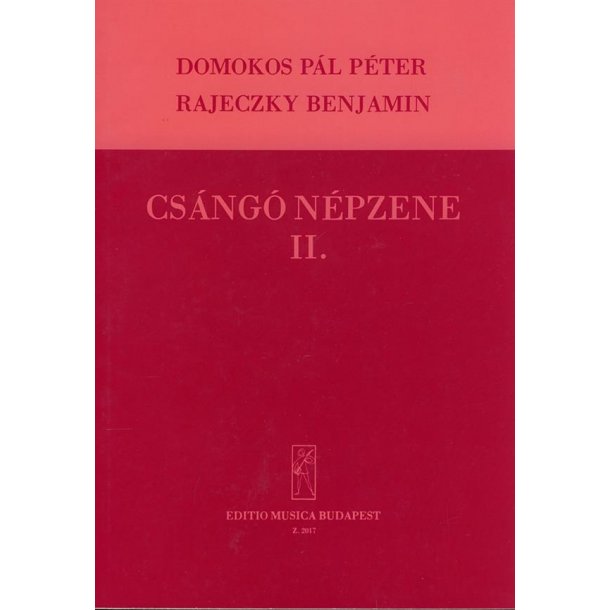 Collection of Cs&aacute;ng&oacute; Folksongs V2