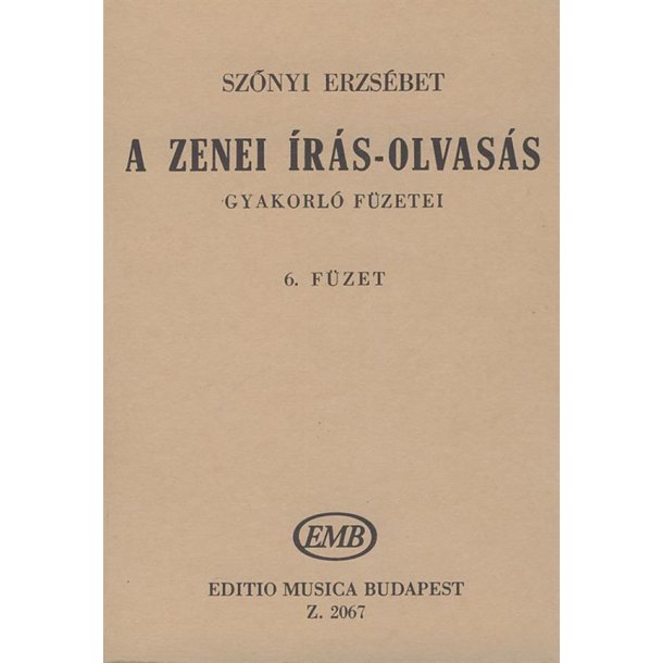 Methodik des musikalischen Schreibens und Lesens V : &Uuml;bungsheft
