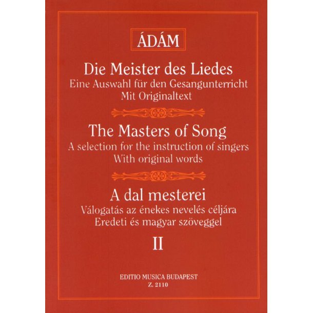 Die Meister des Liedes II Werke f&uuml;r alle Stimmgat : Werke f&uuml;r alle Stimmgattungen alter englischer Meister