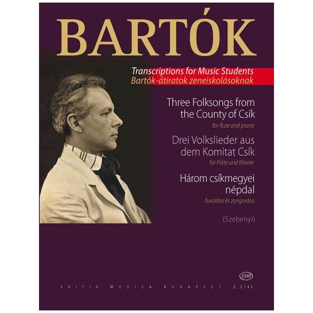 Drei Volkslieder aus dem Komitat Cs&iacute;k