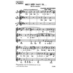 Mily sz&eacute;p vagy te.../Canzonetta