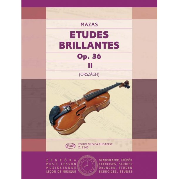 Etudes brillantes II op. 36