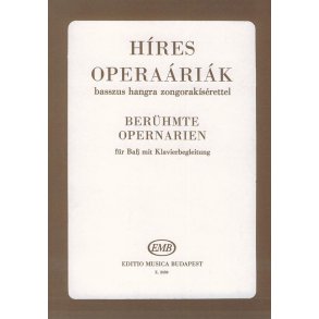 Berühmte Opernarien : für Bass-Stimme