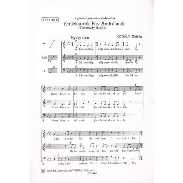 In Andr&aacute;s F&aacute;y's Album