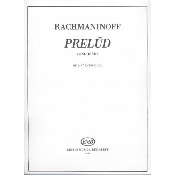 Pr&eacute;lude cis-Moll