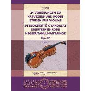 24 Vorübungen op. 37 : zu Etüden von Kreutzer und Rode