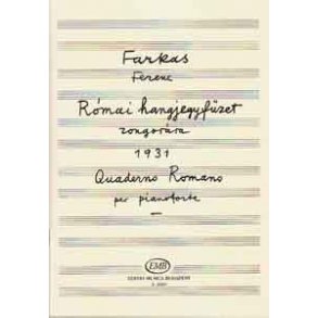 Quaderno Romano Sechs Klavierstücke