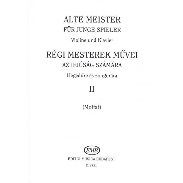 Alte Meister F&uuml;r Junge Spieler II