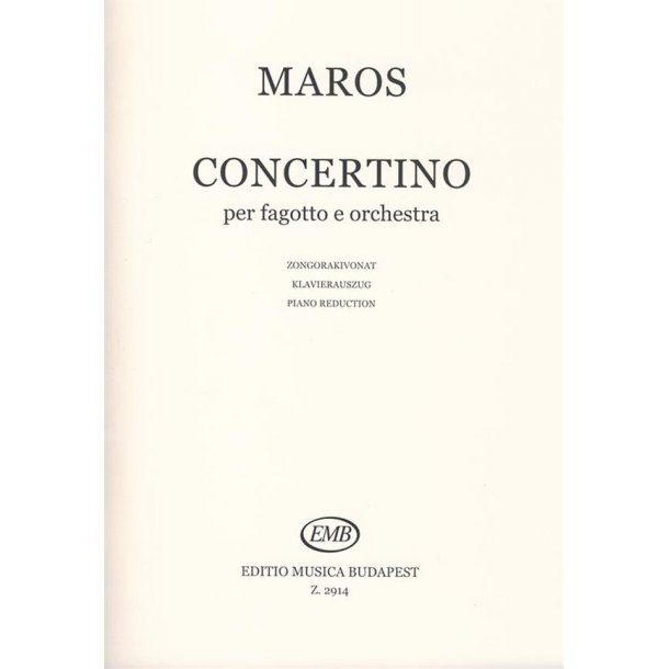 Concertino fagottra &eacute;s zenekarra