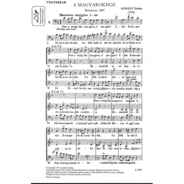 Song of Faith : A Magyarokhoz