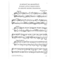 25 leichte kleine Violinduos