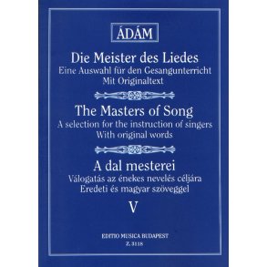 Die Meister des Liedes V Alte deutsche, italienis : Alte deutsche, italienische, französische und englische Meister (mittlere Stimme)