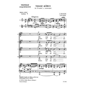 Komm, holder Lenz' Tavasz-kórus)