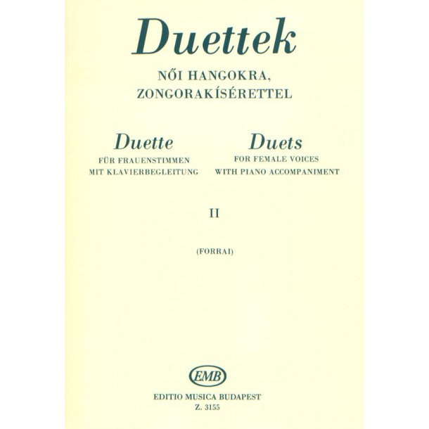 Duette f&uuml;r Frauenestimme II