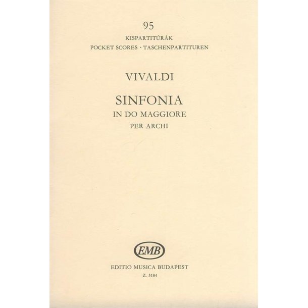 Sinfonia in do maggiore : a due violini, violetta e basso, RV 699-710 (P. Sinf. 18)