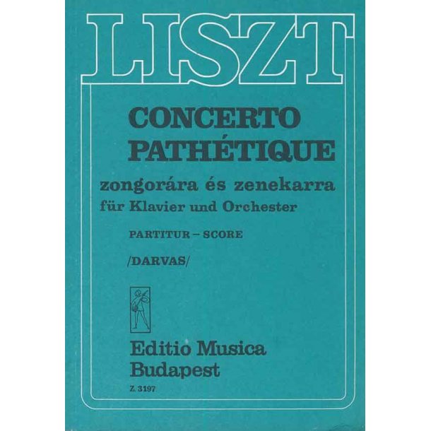 Concerto Pathetique f&uuml;r Klavier und Orchester : f&uuml;r Klavier und Orchester
