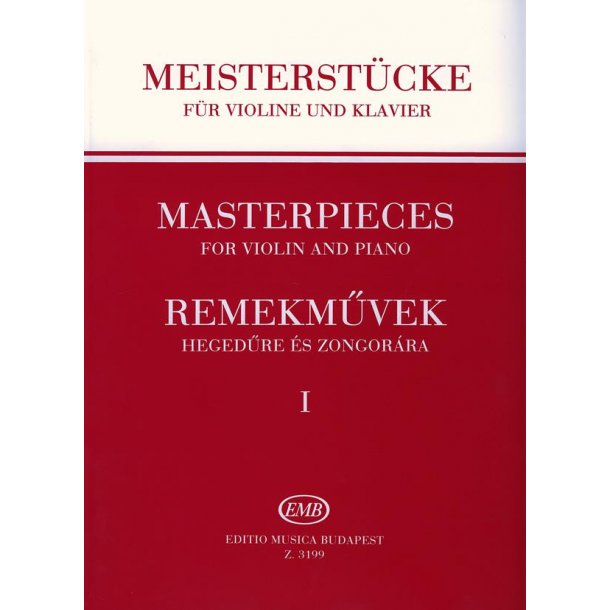 Meisterwerke I Album f&uuml;r Violine und Klavier : Album f&uuml;r Violine und Klavier