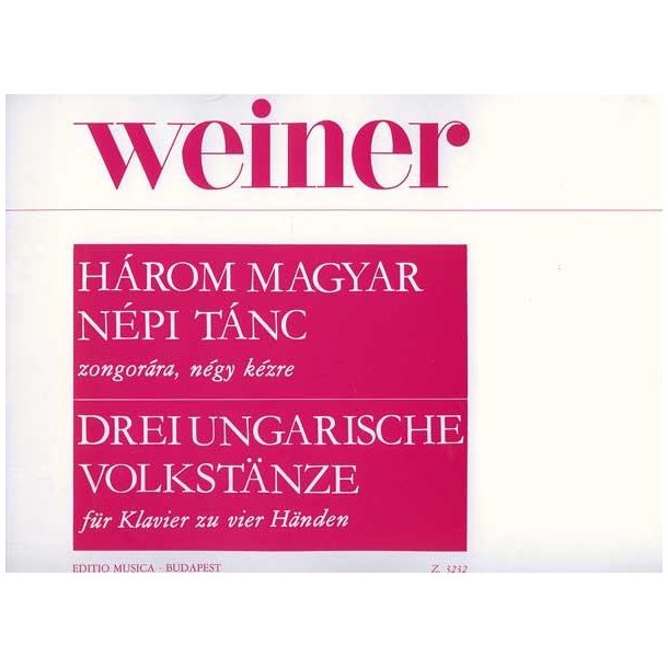 Drei ungarische Volkst&auml;nze