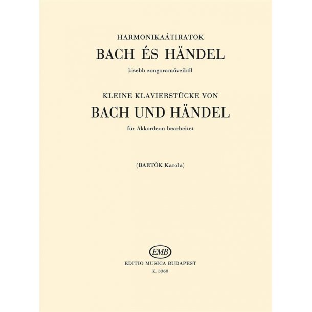 Kleine Werke Von Bach + Haendel
