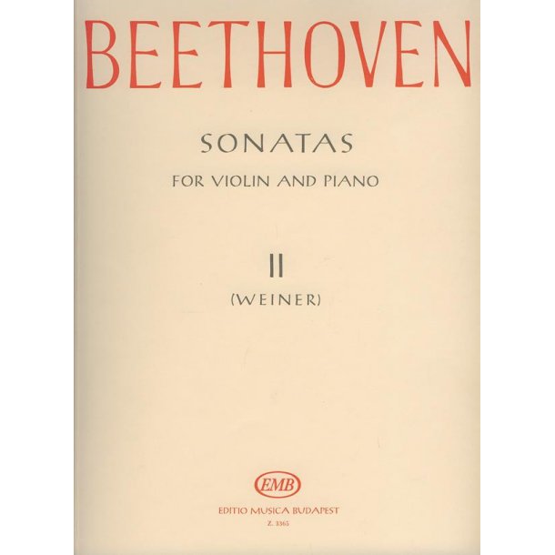 Sonaten II f&uuml;r Violine und Klavier : f&uuml;r Violine und Klavier