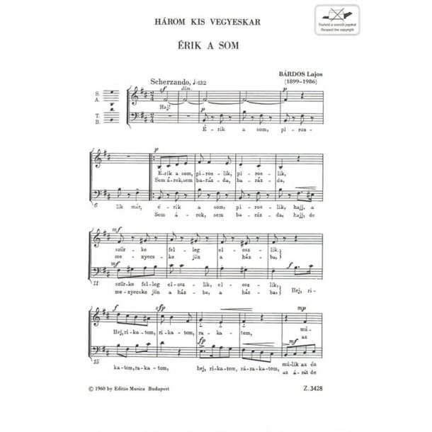 H&aacute;rom kis vegyeskar