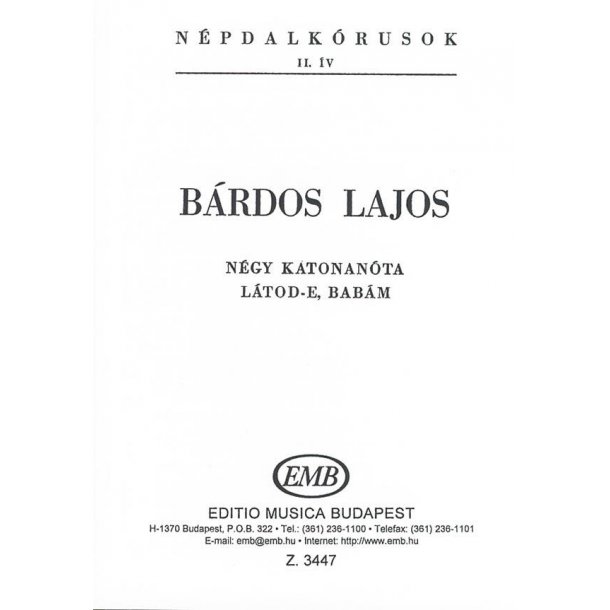 N&eacute;gy katonan&oacute;ta - L&aacute;tod-e, bab&aacute;m V2