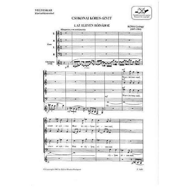 Csokonai k&oacute;rus-szvit