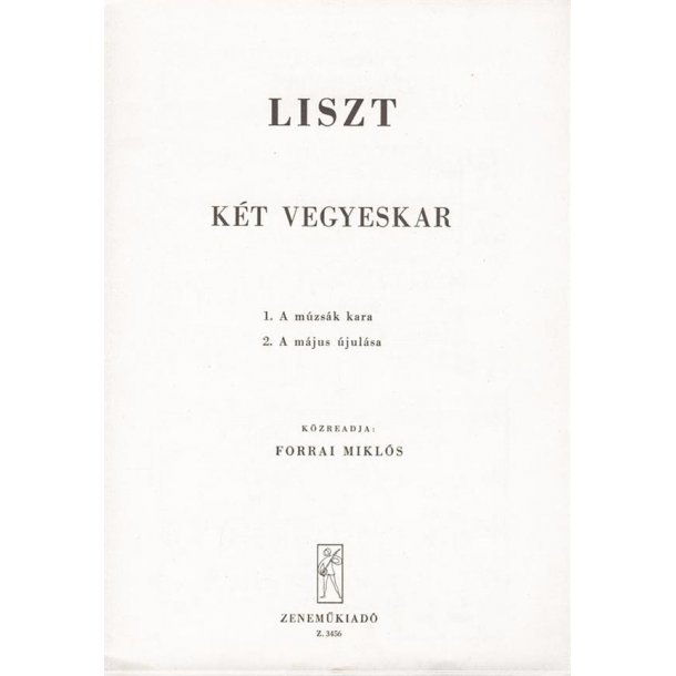 Two Choruses for mixed voices