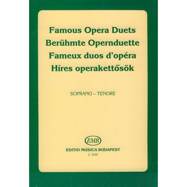 Ber&uuml;hmte Opernduette+C3954 Sopran und Tenor : Sopran und Tenor