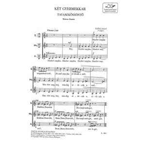 Two Children's Songs