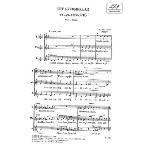 Two Children's Songs