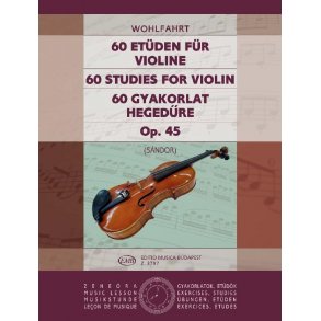60 Etüden für Violine op. 45