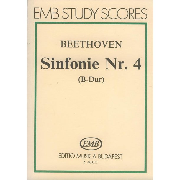 Sinfonie Nr. 4 (B-Dur) op. 60