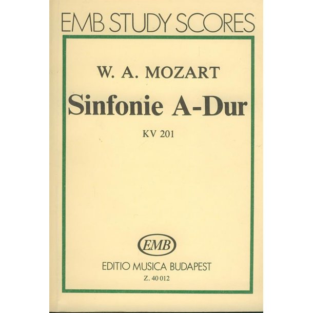 Sinfonie A-Dur, KV 201