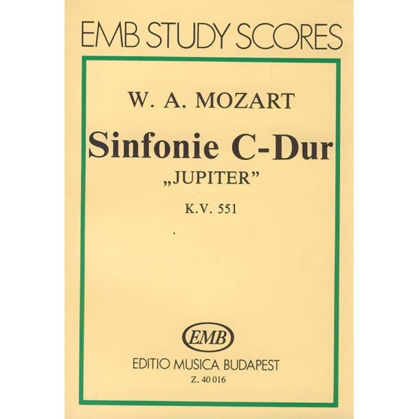 Sinfonie C-Dur, KV 551 Jupiter : Jupiter'