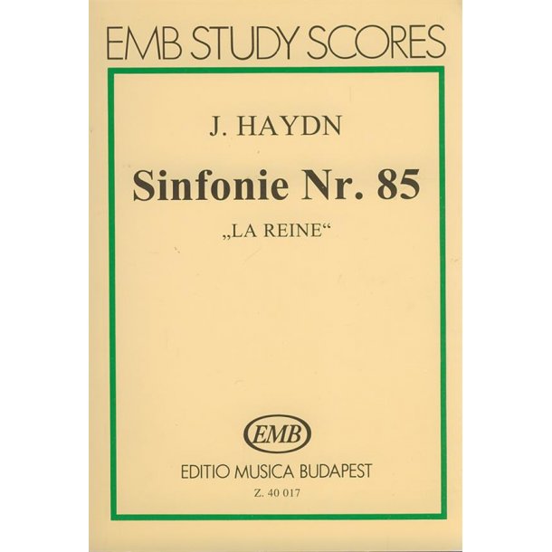 Sinfonie Nr. 85 (B-Dur) La Reine : La Reine'