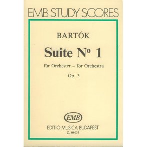 Suite Nr. 1 für Orchester op. 3