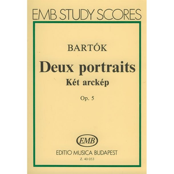 Zwei Bildnisse op. 5 f&uuml;r Orchester : f&uuml;r Orchester