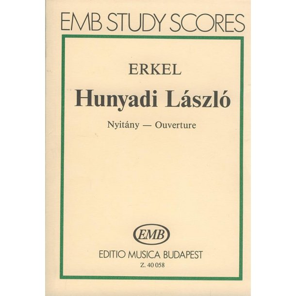 Hunyadi L&aacute;szl&oacute; - Ouverture