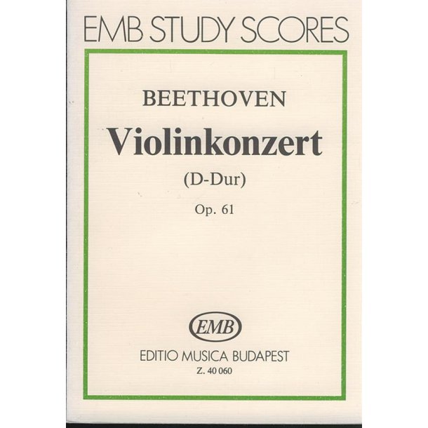 Violinkonzert D-Dur op. 61