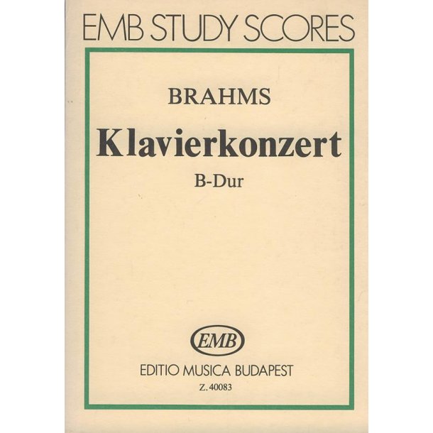 Klavierkonzert B-Dur op. 83