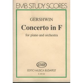 Concerto in F : for piano and orchestra