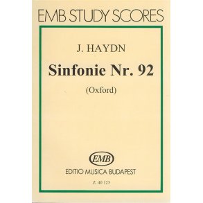 Sinfonie Nr 92 (G-Dur) Oxford : Oxford'