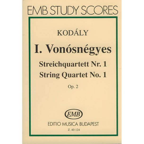 Streichquartett Nr. 1 op. 2