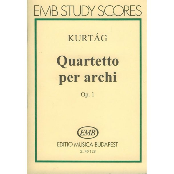 Quartetto per archi op.1