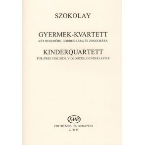 Kinderquartett für zwei Violinen, Violoncello un : für zwei Violinen, Violoncello und Klavier